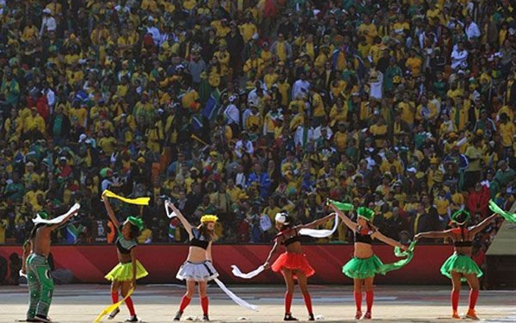 Церемонія відкриття Чемпіонату світу з футболу 2010 у Йоганнесбурзі. / © AFP