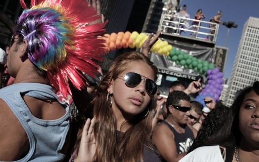 Щорічні масштабні гей-паради проходять в Сан-Паулу вже протягом 14-років. / © AFP