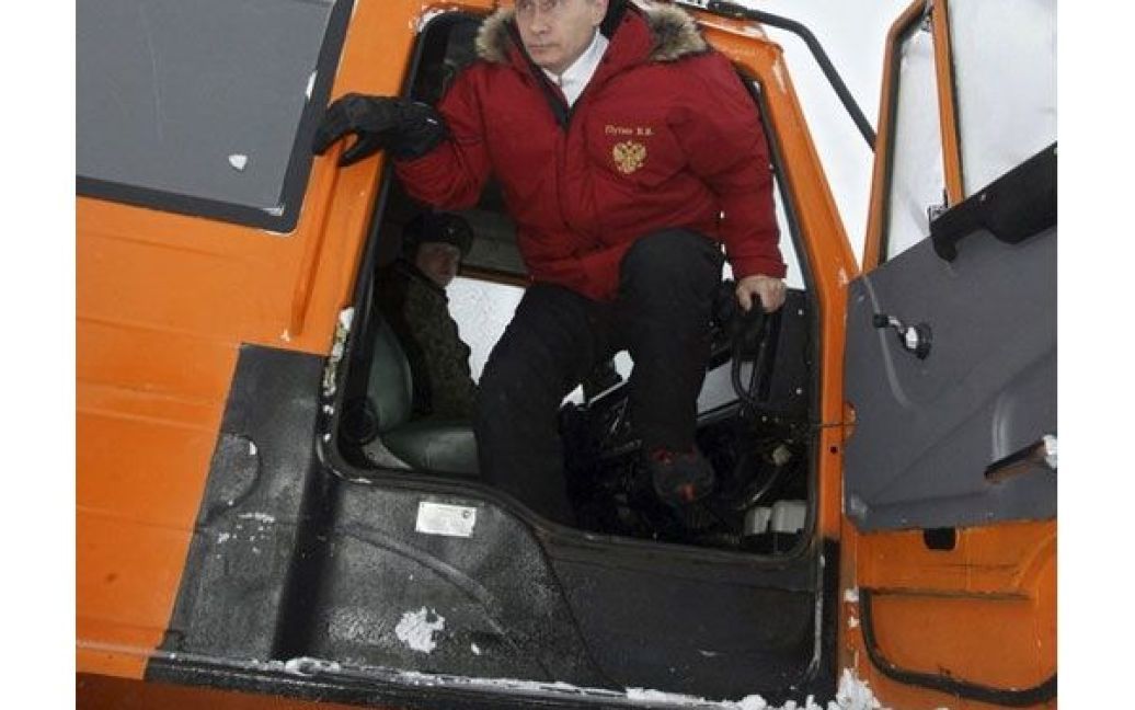 Прем’єр-міністр Росії Володимир Путін відвідав архіпелаг Земля Франца-Йосипа / © AFP