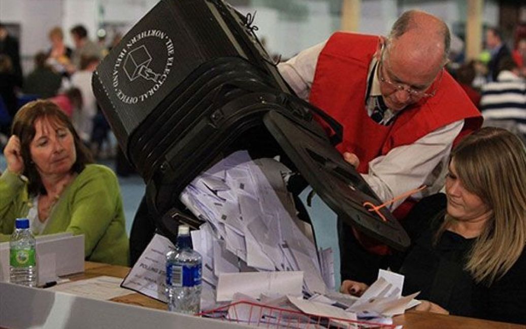 У Великобританії триває підрахунок голосів. / © AFP