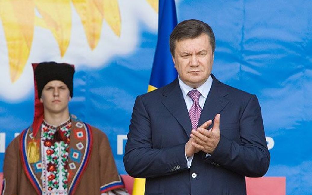 Віктор Янукович привітав учасників і гостей виставки "АГРО-2010" / © President.gov.ua