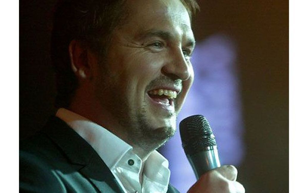Олександр Пономарьов колись став першим представником України на Євробаченні, він виступив у 2003 році в Латвії з піснею "Hasta la vista". / © УНІАН