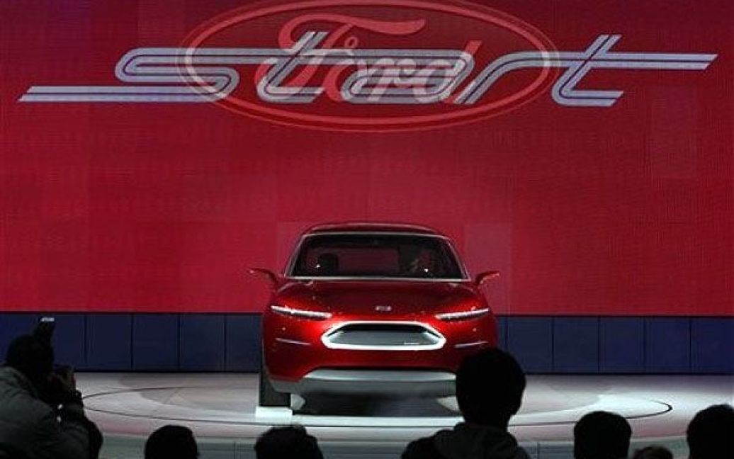 Презентація нового Ford Start на автосалоні у Пекіні. / © Getty Images/Fotobank