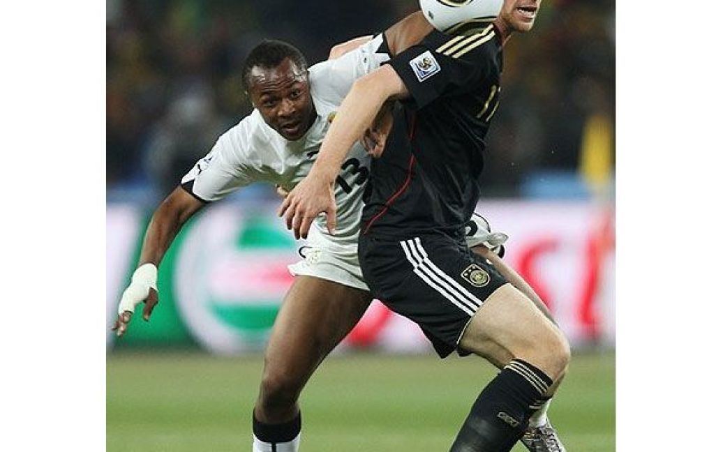 Збірна Німеччини перемогла збірну Гани з рахунком 1:0, і обидві команди вийшли у 1/8 фіналу Чемпіонату світу. / © AFP
