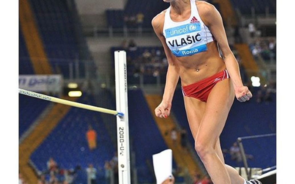 Переможницею у стрибках у висоту серед жінок стала хорватська спортсменка Бланка Власіч / © AFP
