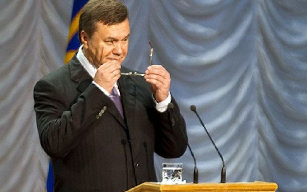 Президент Віктор Янукович обіцяє вивести економіку України з кризи і боротися з "диким капіталізмом". / © Украинское Фото