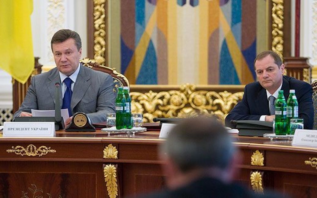 Президент Віктор Янукович провів нараду із керівниками державних органів з питань протидії злочинності та посилення боротьби з наркоманією / © President.gov.ua