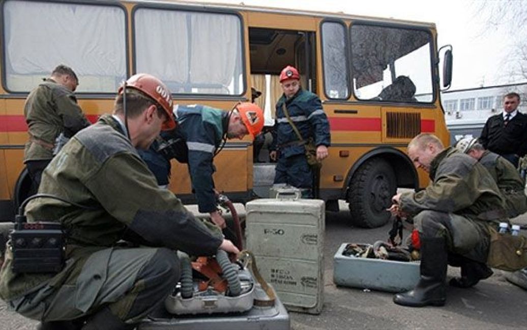 В результаті вибухів на шахті "Распадская" загинули 47 осіб, ще 43 гірників вважають зниклими безвісти. / © AFP