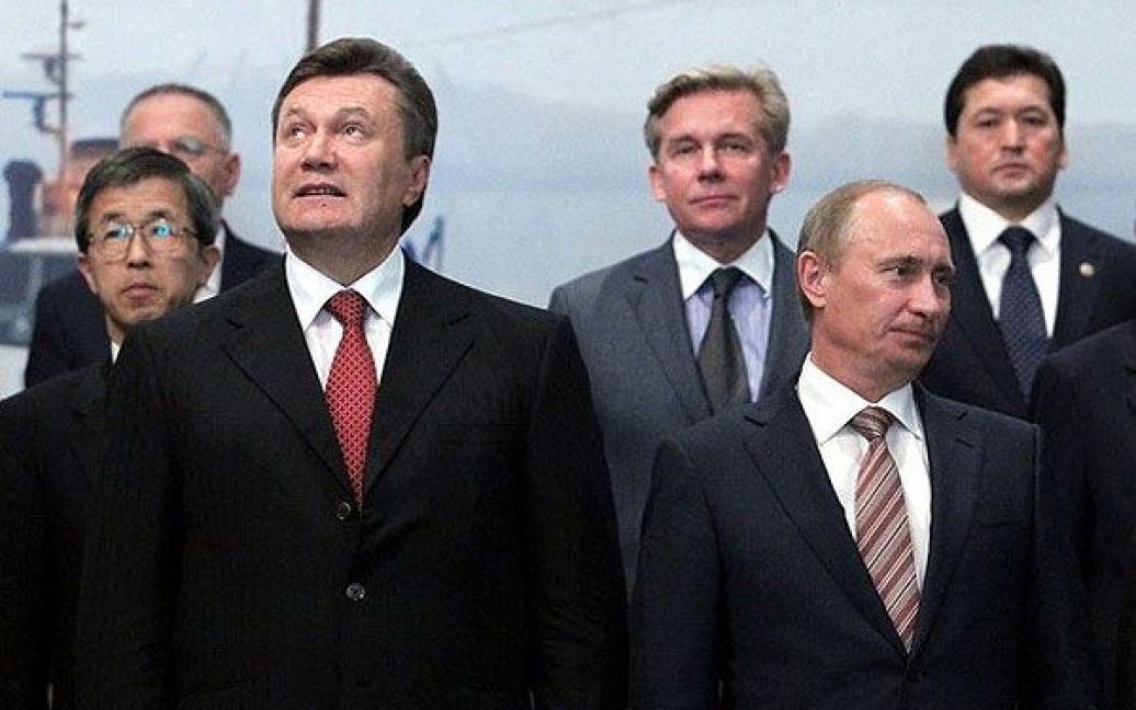 Прем&rsquo;єр-міністр Росії Володимир Путін привітав Януковича з ювілеєм і зізнався йому в повазі. / © Getty Images/Fotobank