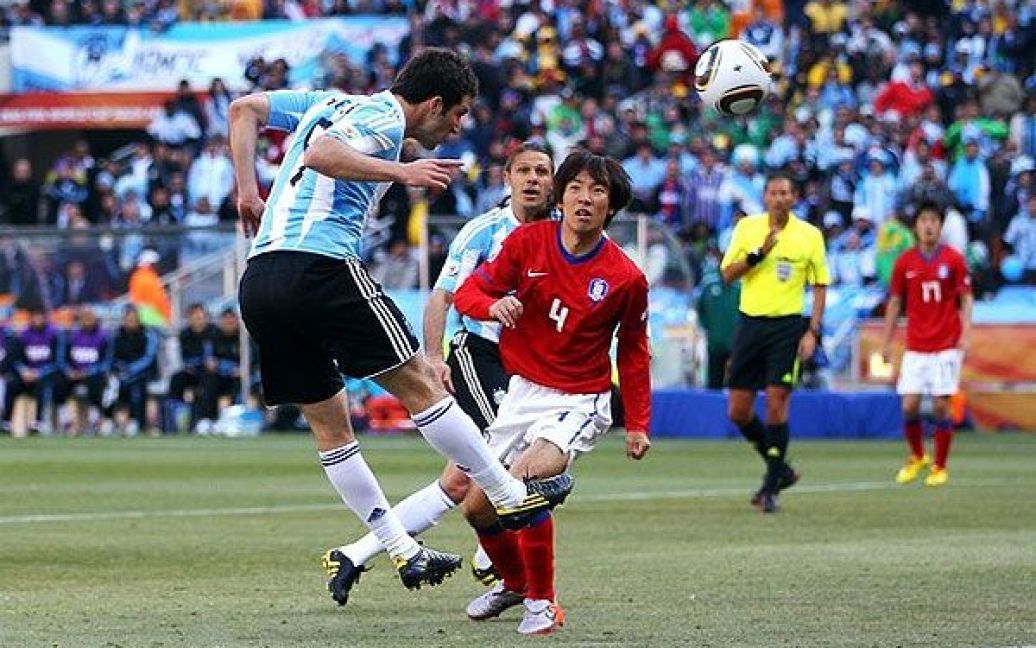 Аргентинці розгромили азіатів з рахунком 4:1. / © Getty Images/Fotobank