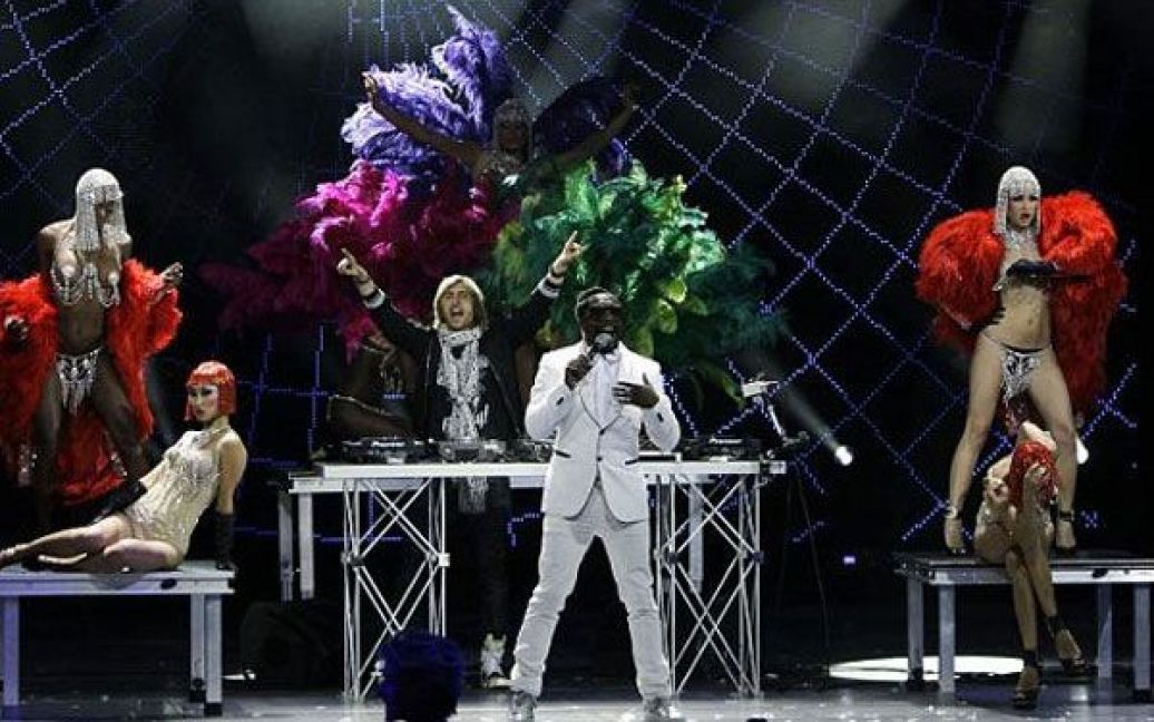Will I Am з груту "Black Eyed Peas" виступив разом із Девідом Гетта. / © Getty Images/Fotobank