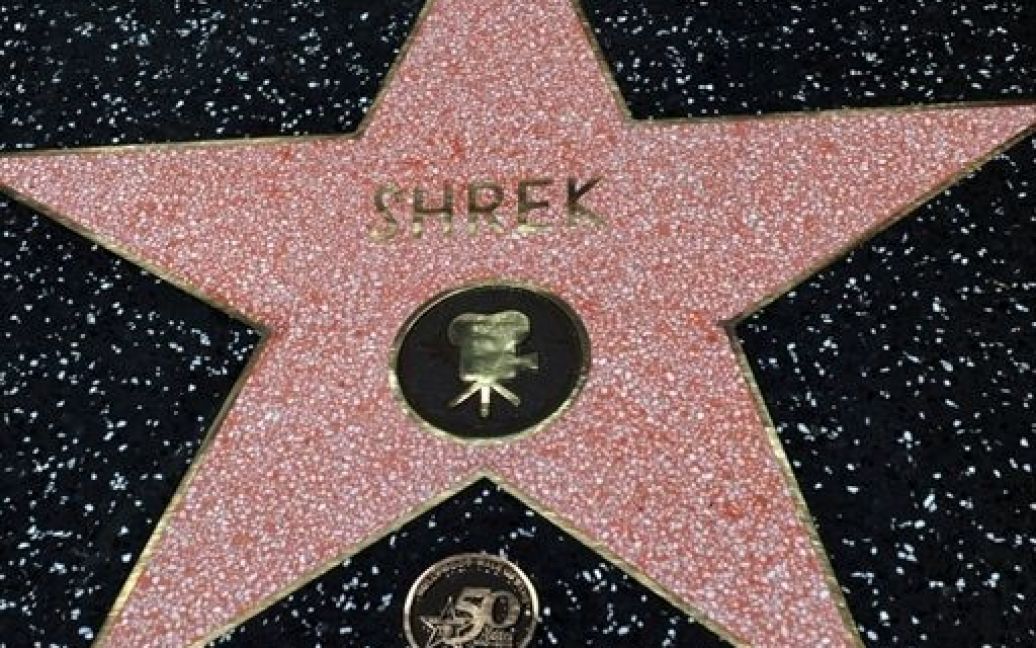На Алеї слави Голлівуду відкрили зірку Шреку / © AFP