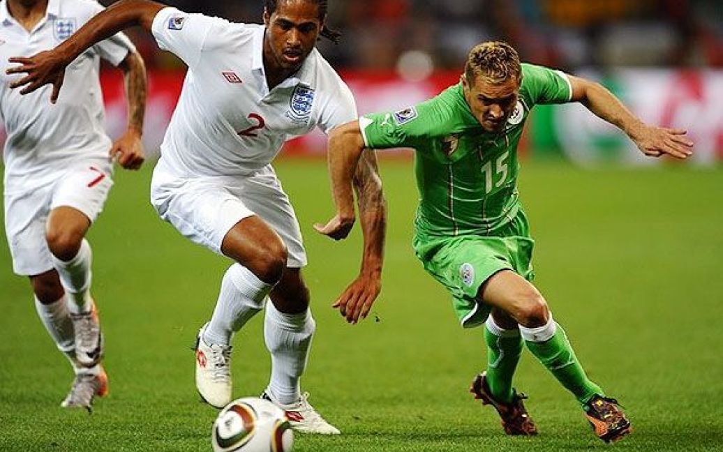 Збірні Англії та Алжиру зіграли в "суху" нічию у матчі другого туру Чемпіонату світу з футболу. / © Getty Images/Fotobank