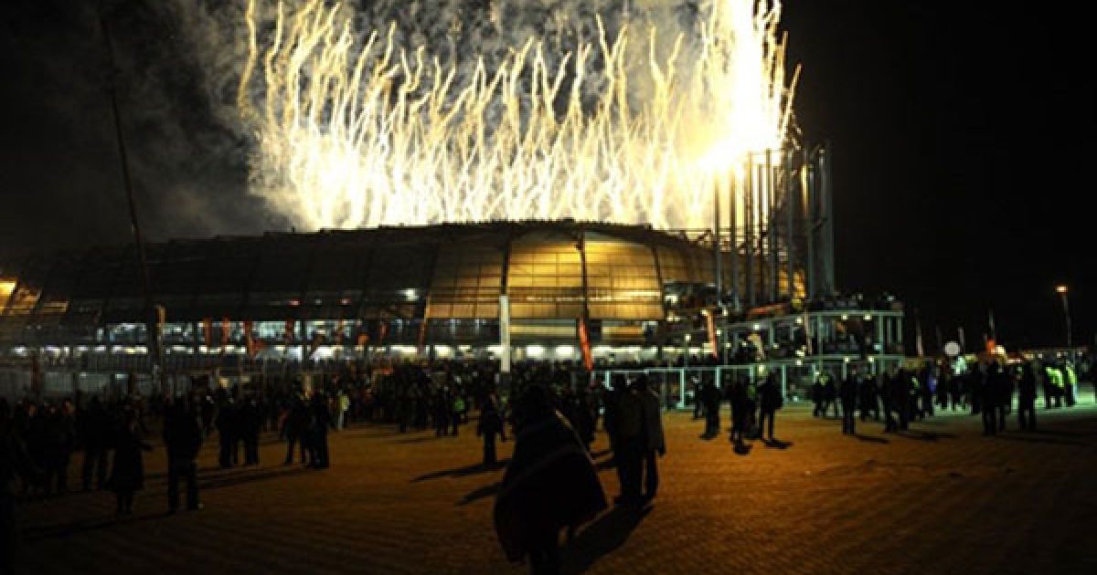 У Йоганнесбургу провели генеральну репетицію церемонії відкриття Чемпіонату світу з футболу 2010 / © AFP