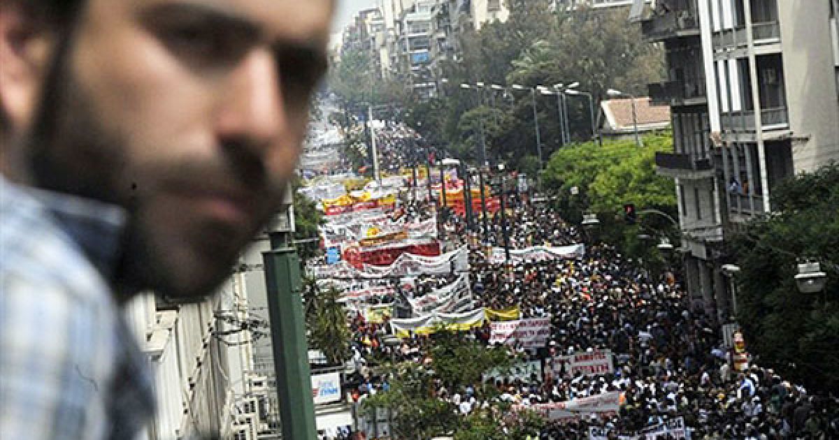 Масові мітинги і заворушення у Греції / © AFP