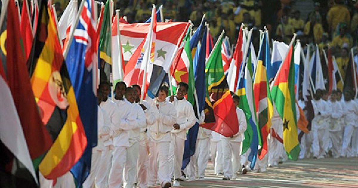 Церемонія відкриття Чемпіонату світу з футболу 2010 у Йоганнесбурзі. / © AFP