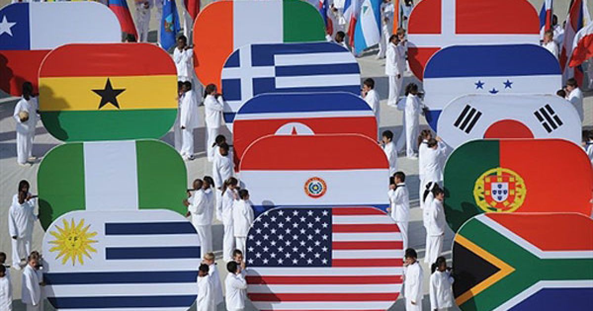 Церемонія відкриття Чемпіонату світу з футболу 2010 у Йоганнесбурзі. / © AFP