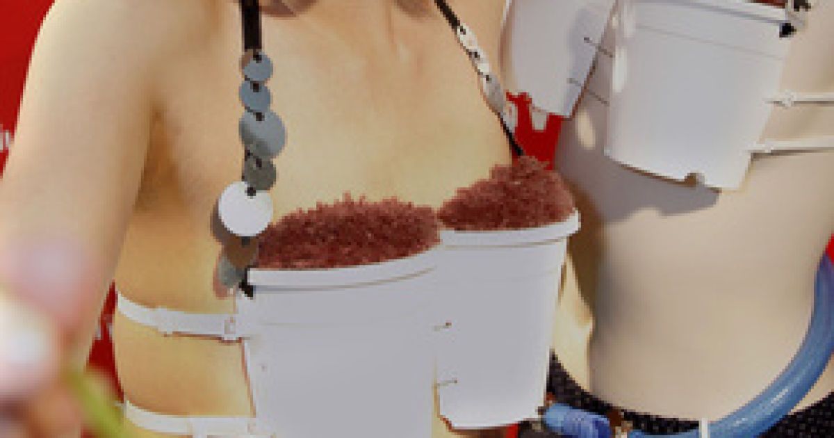 У Японії представили бюстгальтер для вирощування рису