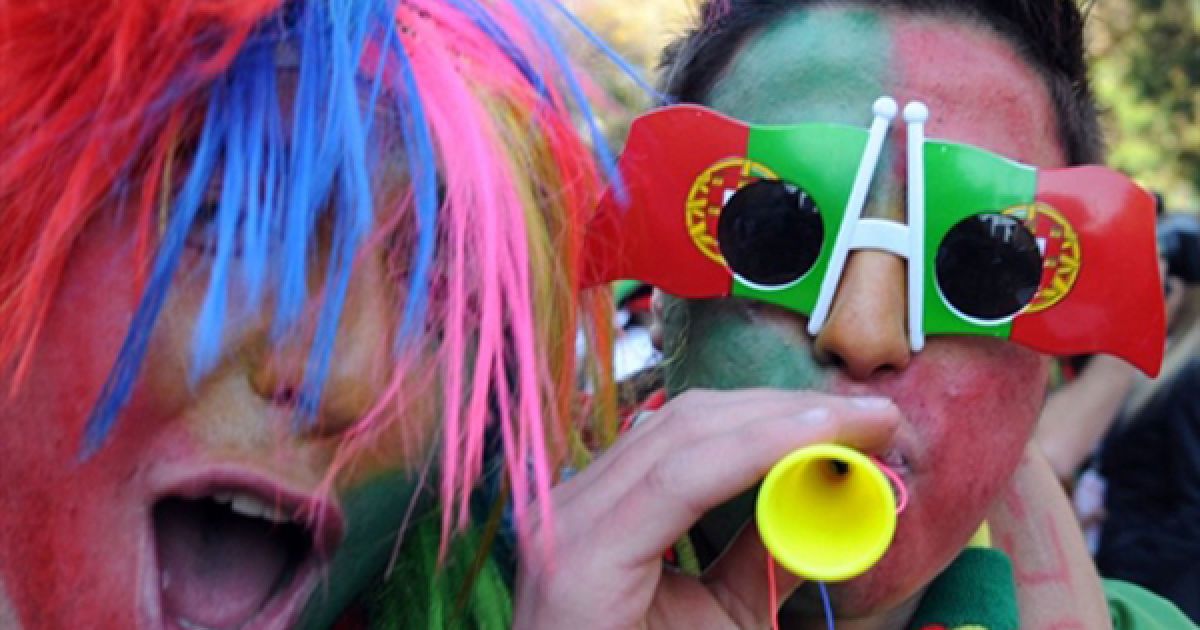 Вболівальники збірної Португалії у Йоганнесбурзі. / © AFP