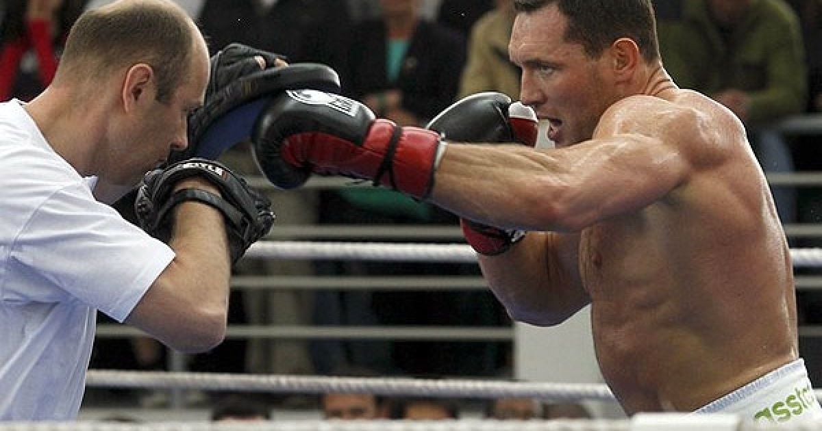 Суперники продемонстрували публіці, наскільки вони готові до бою. / © Getty Images/Fotobank