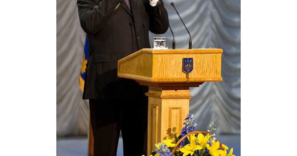 Віктор Янукович заявив, що конфліктам у вищих ешелонах влади покладено край. / © Украинское Фото