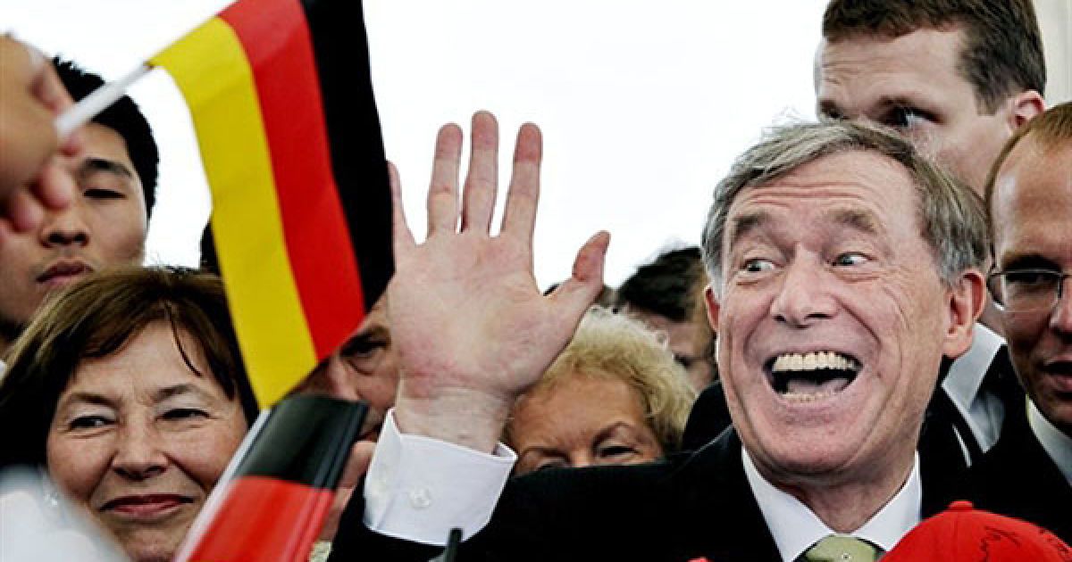 Китай, Шанхай. Президента Німеччини Хорста Келера і його дружину Єву Луїзу зустрічають на всесвітній виставці "World Expo 2010" у Шанхаї. / © AFP