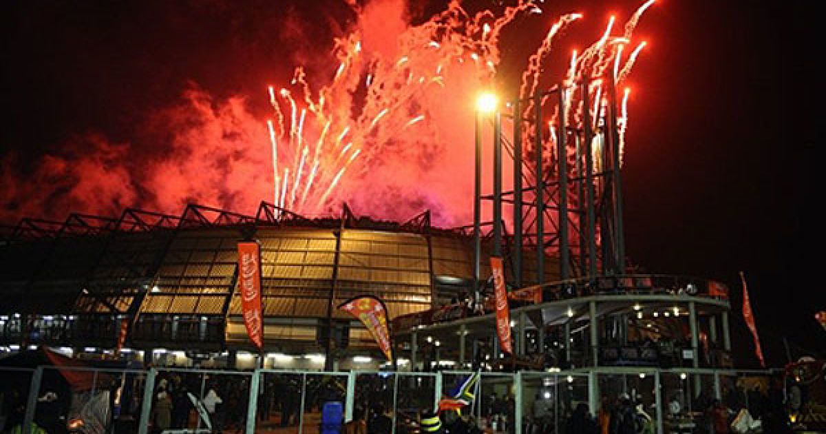 У Йоганнесбургу провели генеральну репетицію церемонії відкриття Чемпіонату світу з футболу 2010 / © AFP