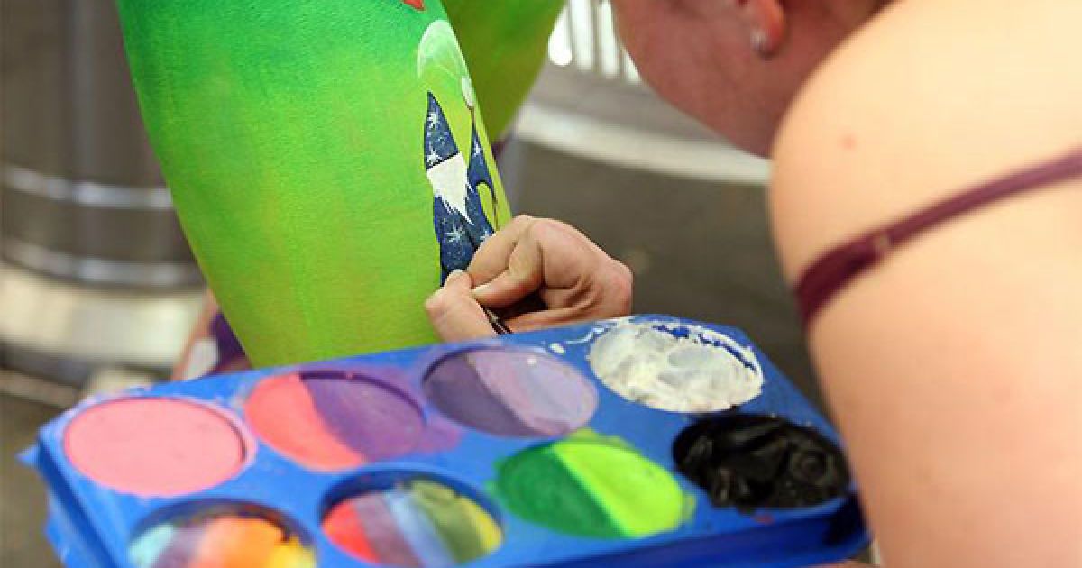 "Australian Body Art Carnivale 2010&Prime; проходив у містечку еумунді протягом трьох днів. / © Getty Images/Fotobank