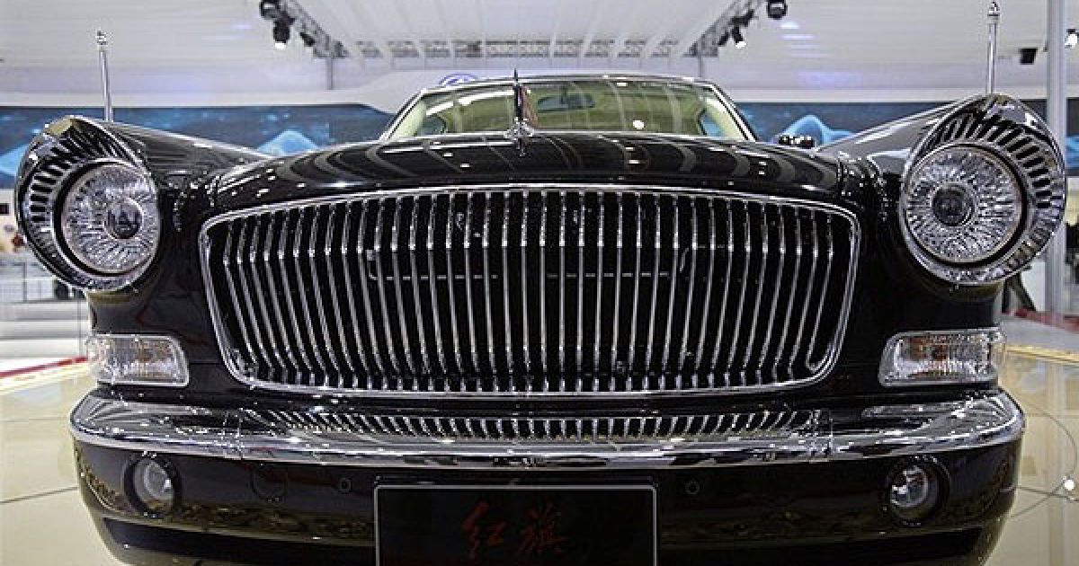 Hongqi CA7600L на автосалоні у Пекіні. / © Getty Images/Fotobank