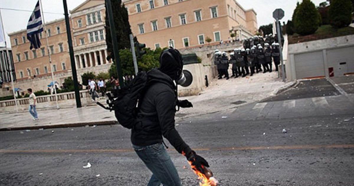 Масові мітинги і заворушення у Греції / © AFP