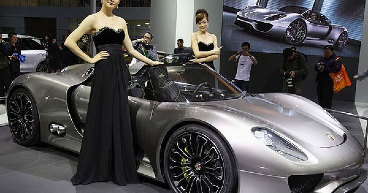 Презентація концепт-кара Porsche 918 Spyder / © Getty Images/Fotobank