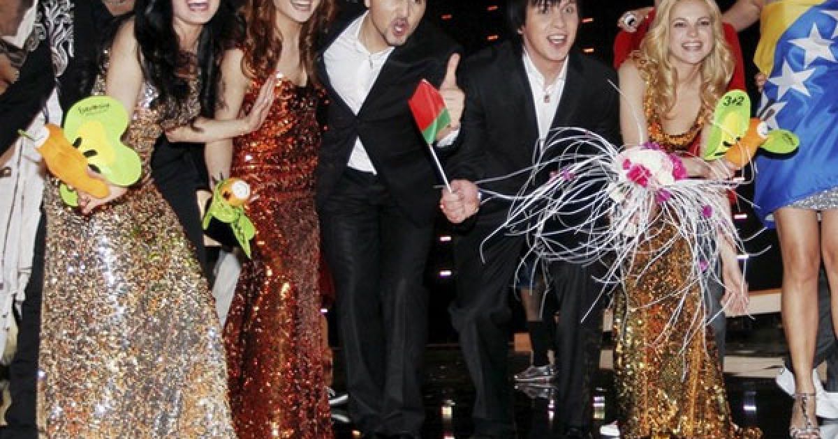 Білоруський гурт святкує вихід у фінал "Євробачення-2010" / © Getty Images/Fotobank