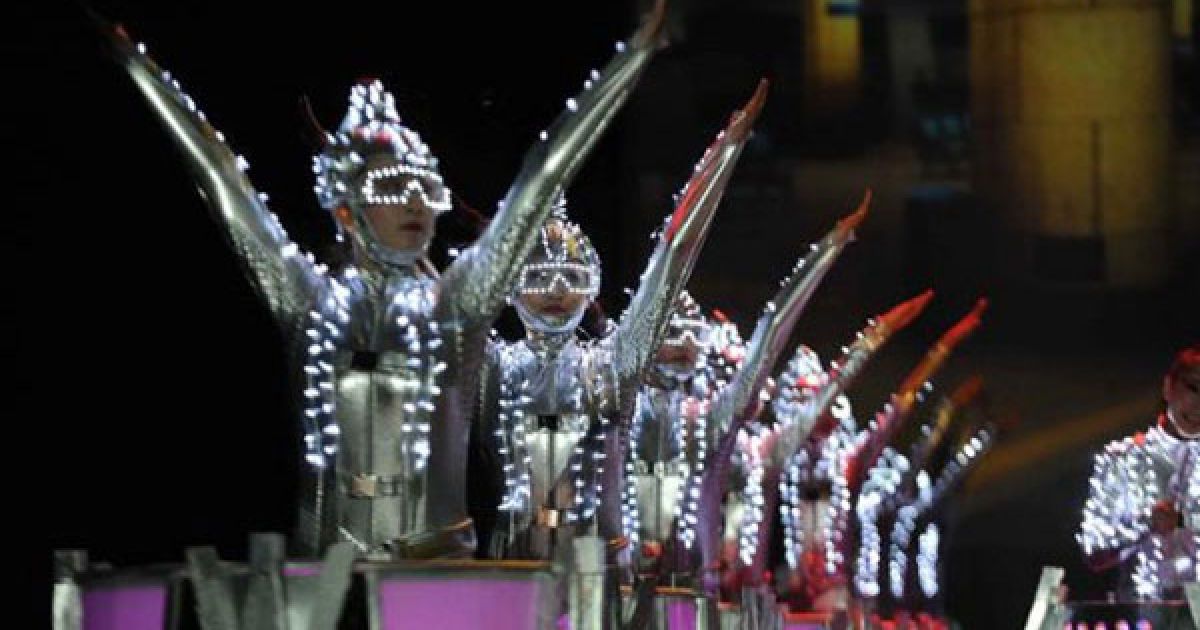 Репетиція урочистого відкриття всесвітньої виставки "Expo 2010" / © The Telegraph