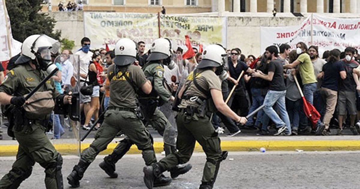 Масові мітинги і заворушення у Греції / © AFP