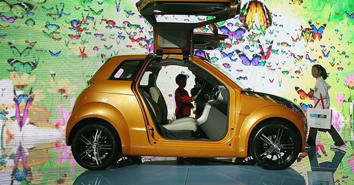 Концепт-кар Intelligent Geely / © Getty Images/Fotobank