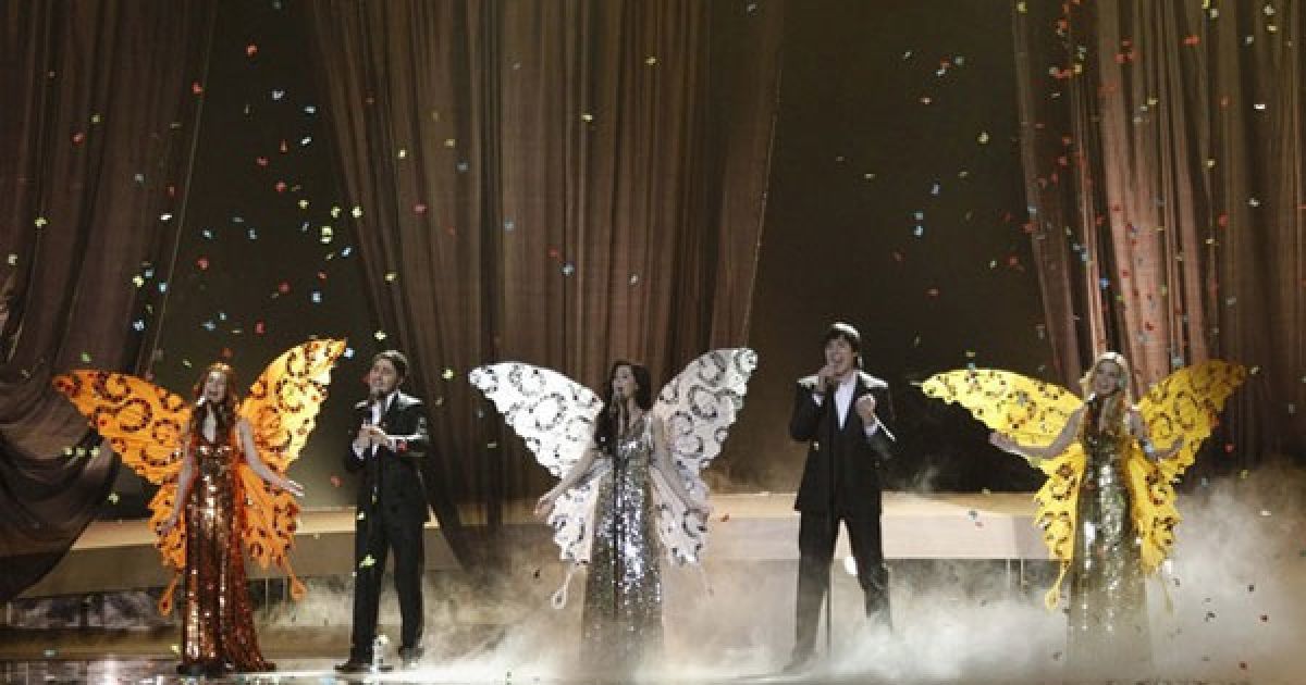 Гурт "3+2" (Білорусь) з піснею "Butterflies" / © daylife.com