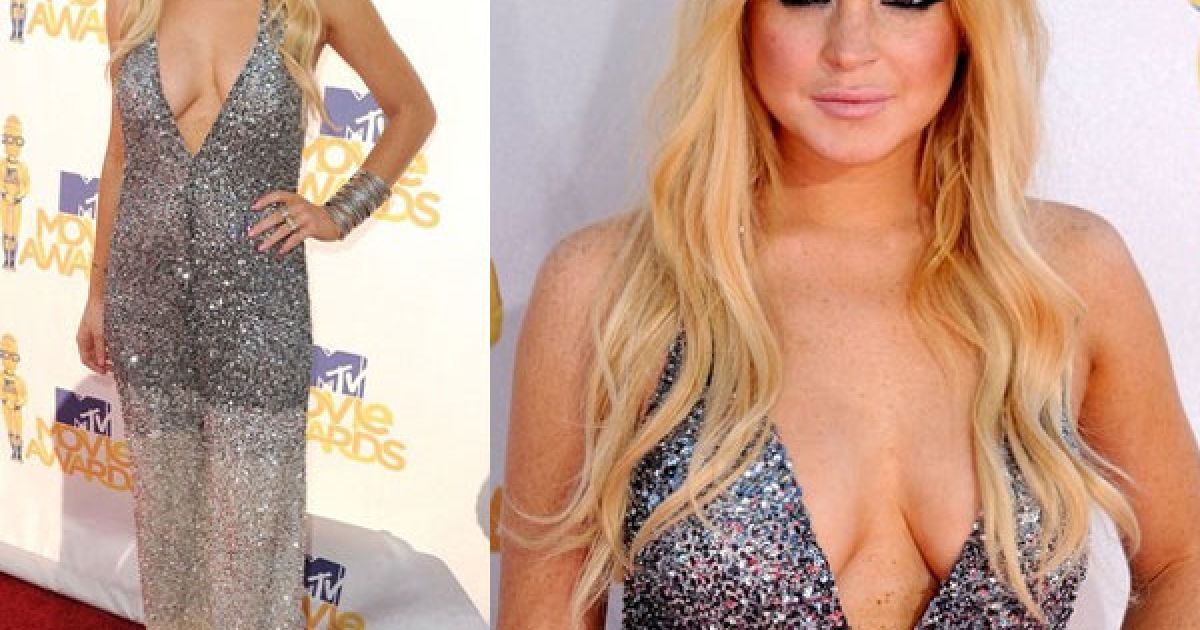 Ліндсі Лохан на червоній доріжці MTV Movie Awards 2010 / © Getty Images/Fotobank