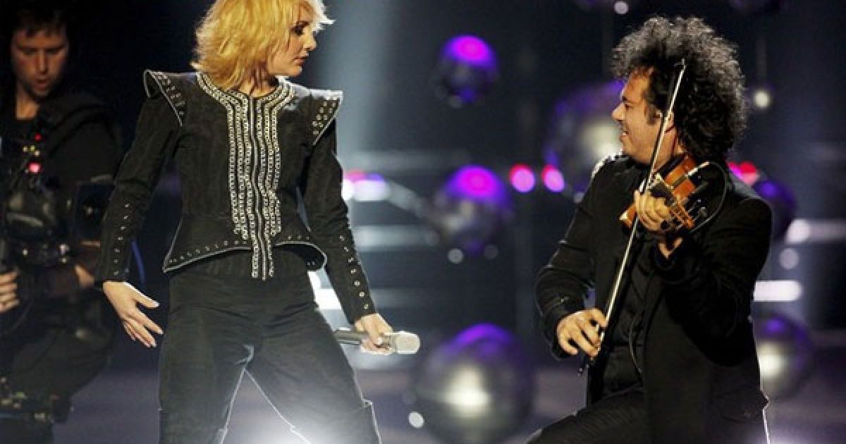 Джуліана Паша (Албанія) з піснею "It's All About You" / © Getty Images/Fotobank