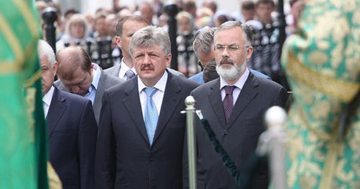 Міністр освіти і науки України Дмитро Табачник і віце-прем'єр-міністр України Володимир Сівкович / © УНІАН