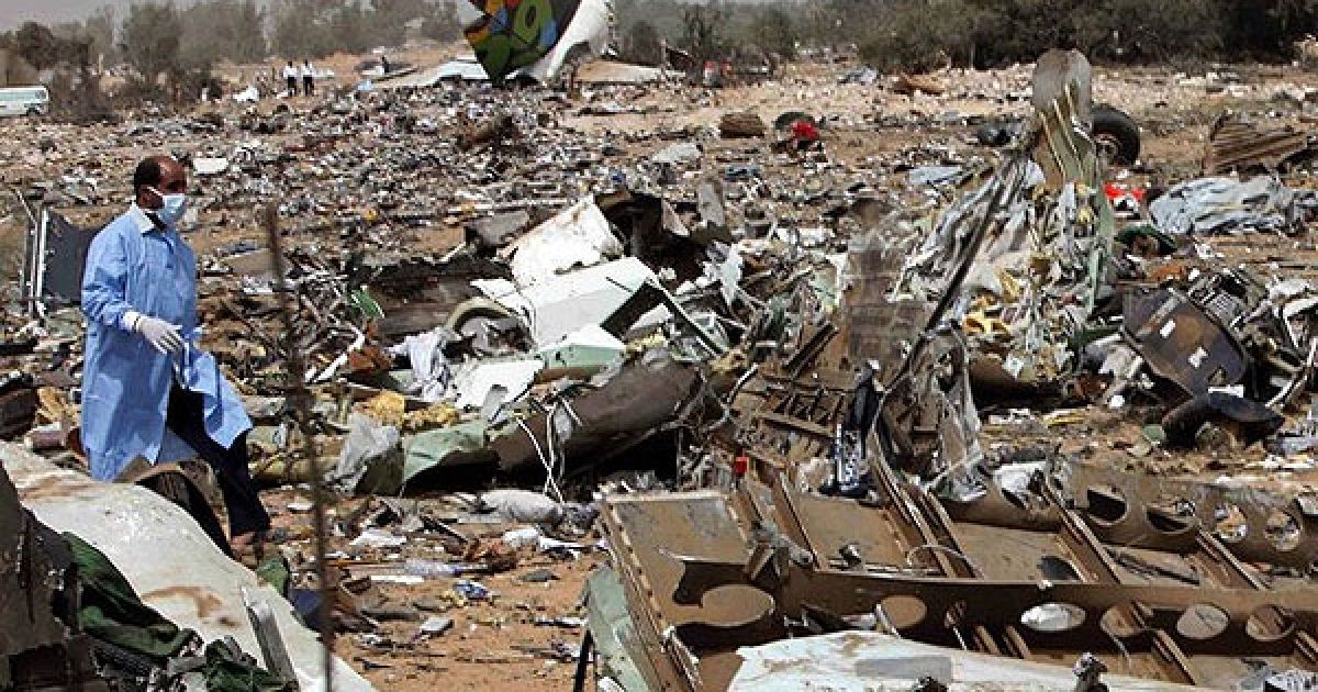 Літак належав лівійській авіакомпанії Afriqiyah Airways і виконував рейс з Йоганнесбурга в Тріполі. / © daylife.com