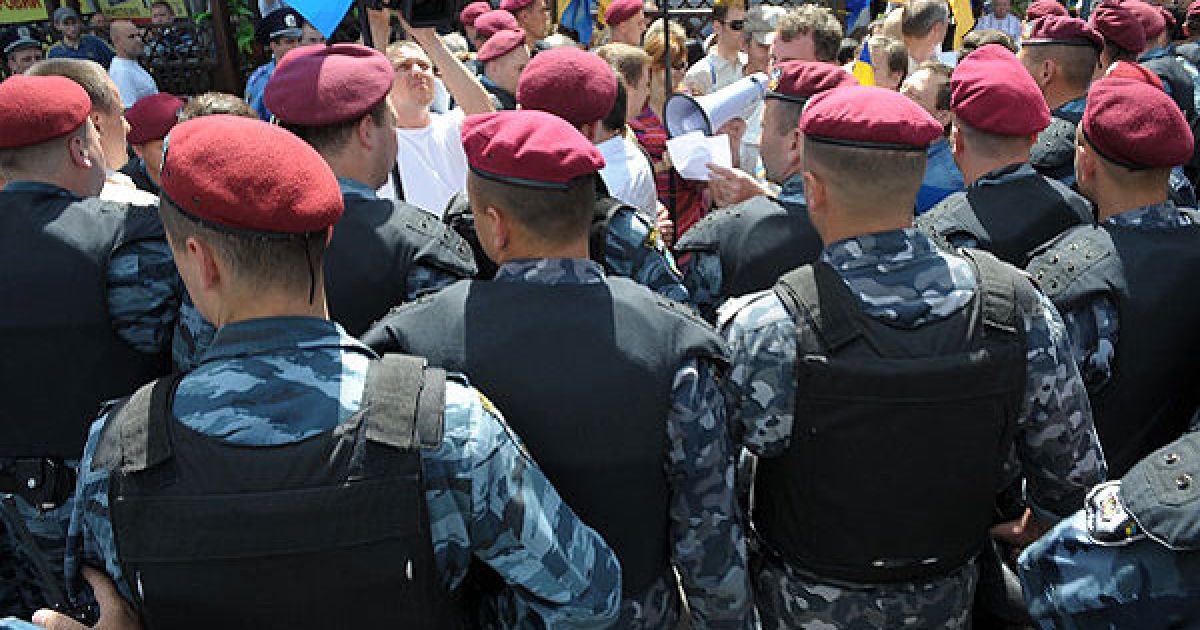 Акція протесту опозиції почалася, не дивлячись на те, що вона була заборонена Окружним адмінсудом Києва. / © zaukrainu.org