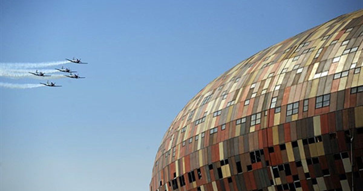 Церемонія відкриття Чемпіонату світу з футболу 2010 у Йоганнесбурзі. / © AFP