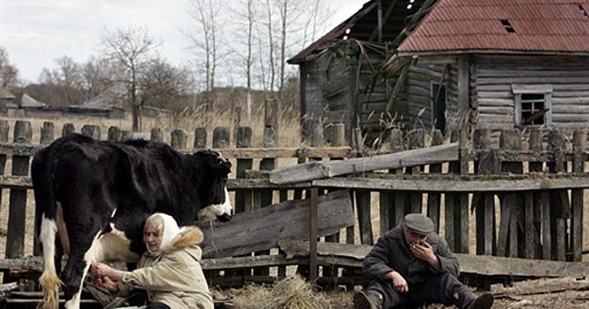 Білорусь, Тулговичі, 30-км зона. / © AFP