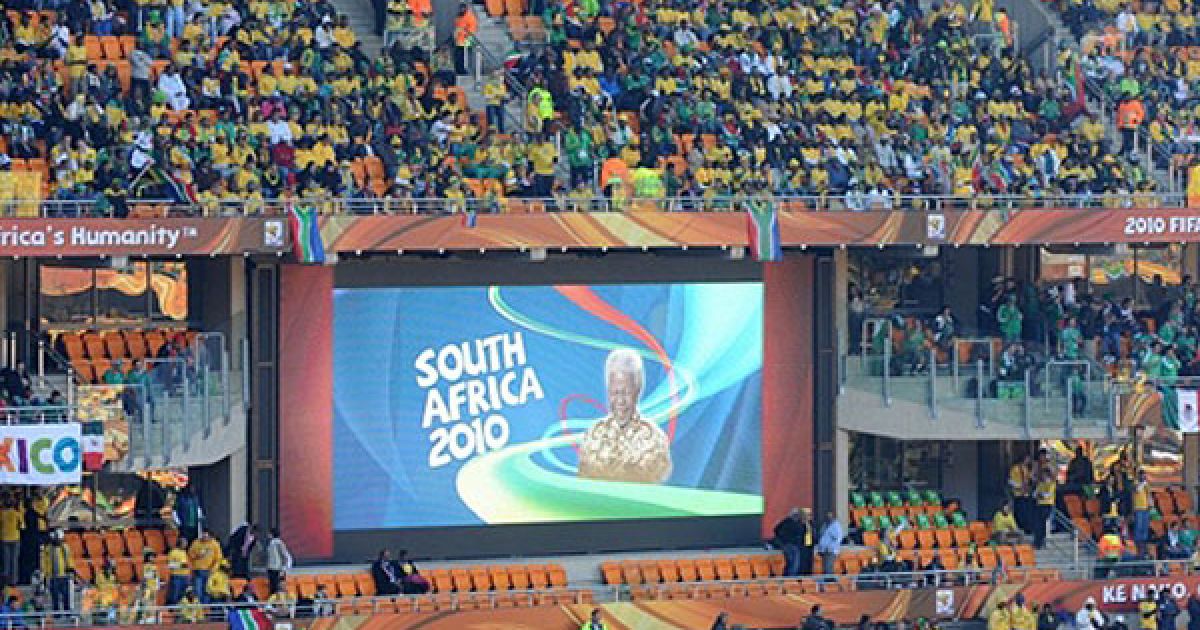 Церемонія відкриття Чемпіонату світу з футболу 2010 у Йоганнесбурзі. / © AFP