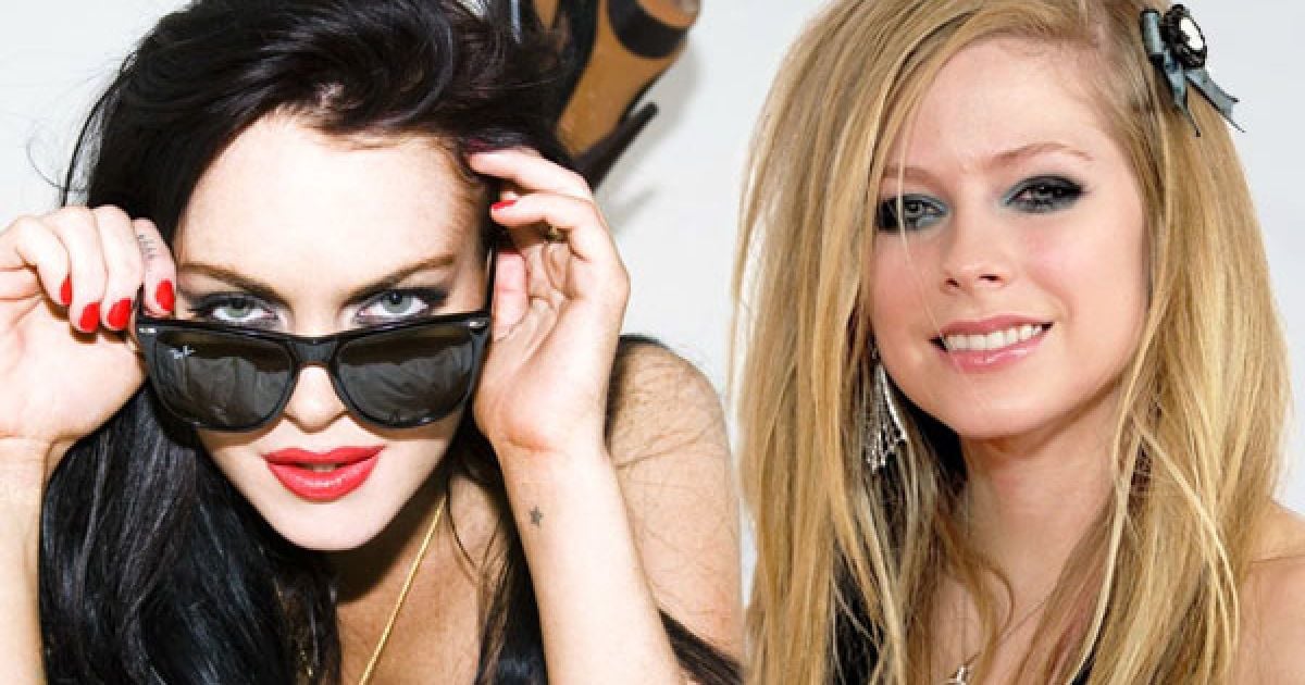 Авріл Лавін та Ліндсей Лохан оголосили одна одній війну