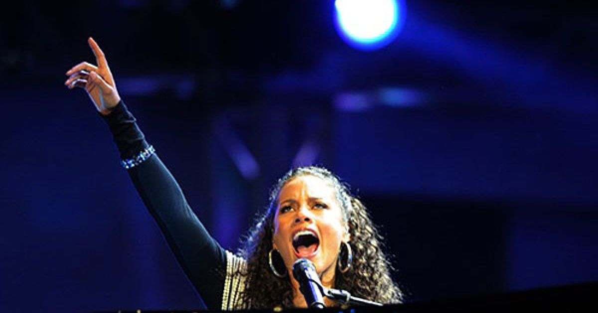 Американська співачка Алісія Кіс / © AFP