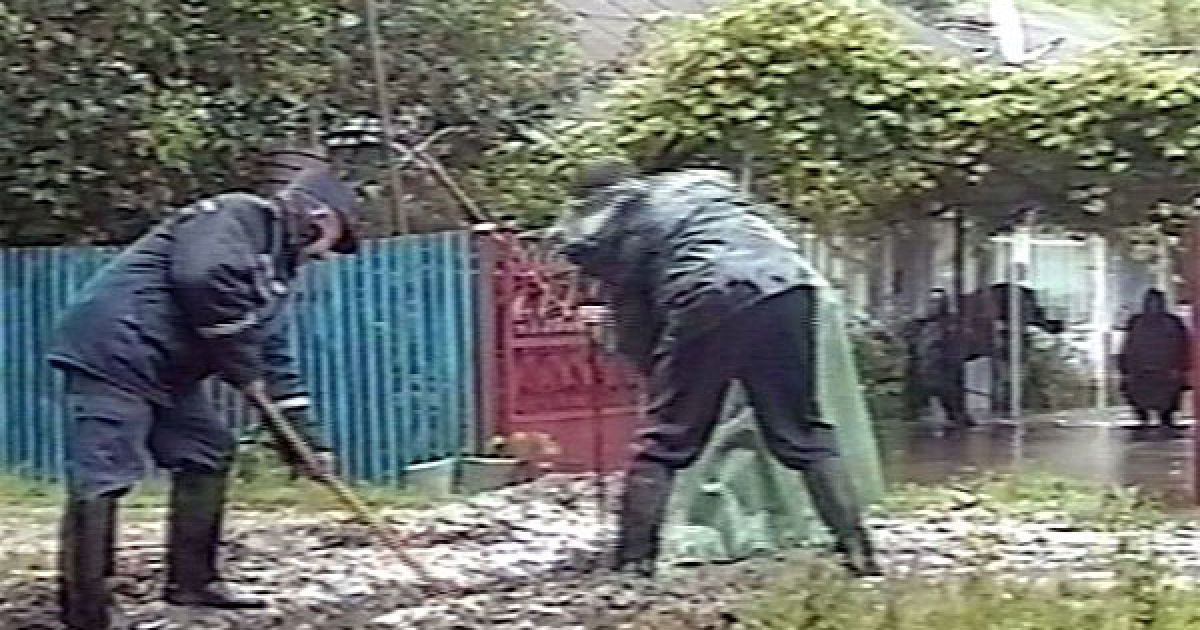 У Чернівецькій області внаслідок сильних дощів від розливу річок, підйому ґрунтових вод та накопичення в низинах стічних вод підтоплено 65 населених пунктів. / © МНС