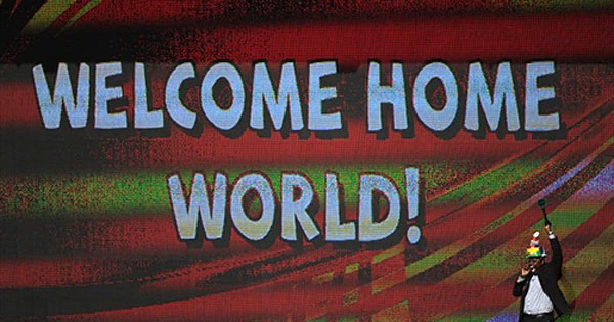 Церемонія відкриття Чемпіонату світу з футболу 2010 у Йоганнесбурзі. / © AFP