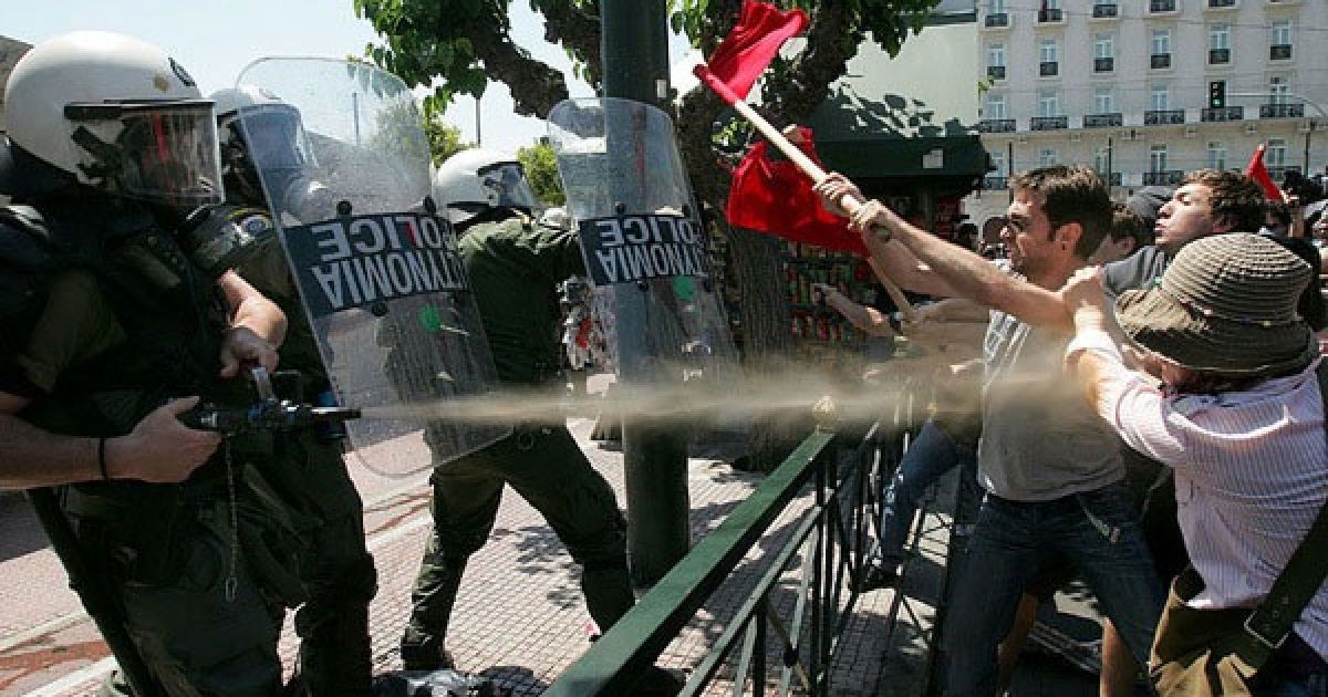 Масові мітинги і заворушення у Греції / © AFP