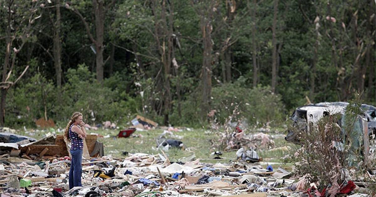 Потужний торнадо пройшовся територією американських штатів Іллінойс, Огайо і Мічиган. / © Sentinel-Tribune